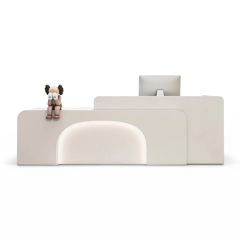 Minimalist Retail Reception Desk, Hotel Reception Desk (Doll not include) JDT-7246