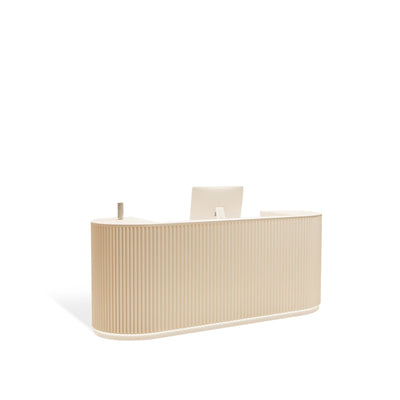 Light Luxury Cream Style Hotel Store Salons Reception Desk JDT-107