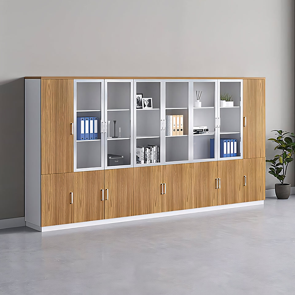 Stylish Office Storage Wooden With Door Cabinet WJG-1016