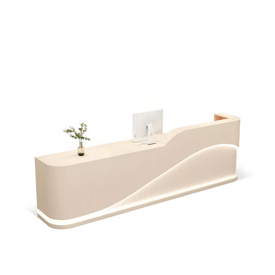 Fashionable Simple Salon Institution Checkout Reception Desk JDT-1056