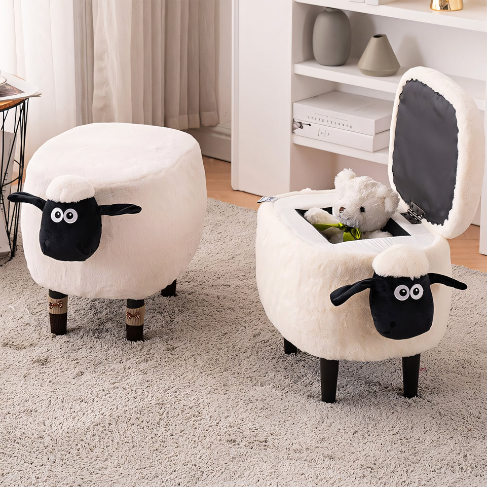 Shaun The Sheep Shape Storage And Washable Shoe Stool BSF-2015