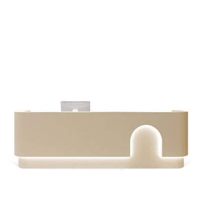 Minimalist Lacquered Salon Store Checkout Reception Desk JDT-1040