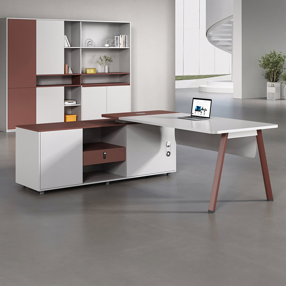 Office Executive L-Shape Corner Desk Table LBZ-1080