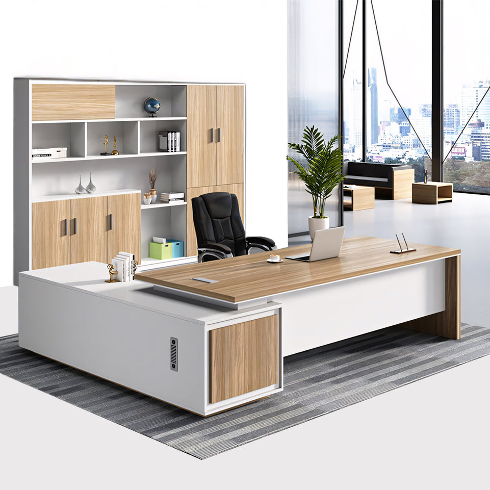 Modern Office Boss Supervisor President Desk LBZ-10124