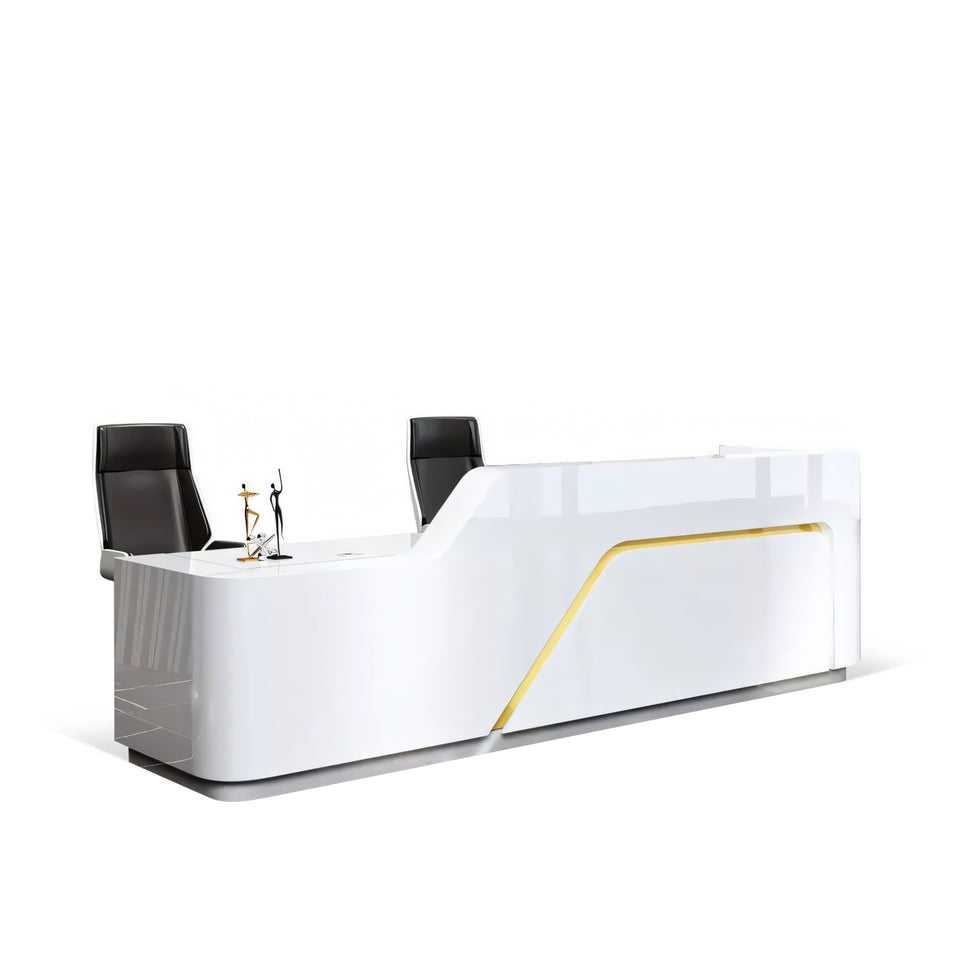 Stylish High Quality Office Reception Desk With Drawers JDT-1076