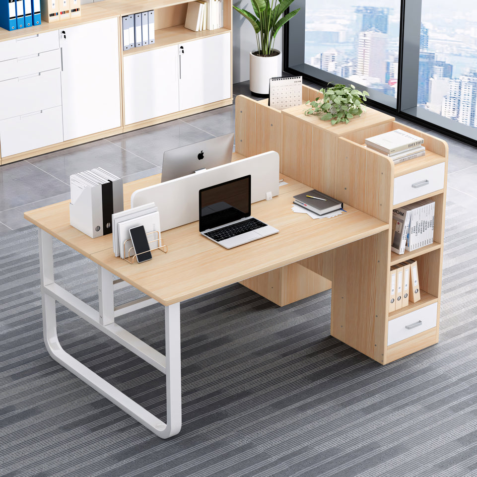 Simple Modern Office Desk And Chair Set for 2 to 4 People YGZ-1023