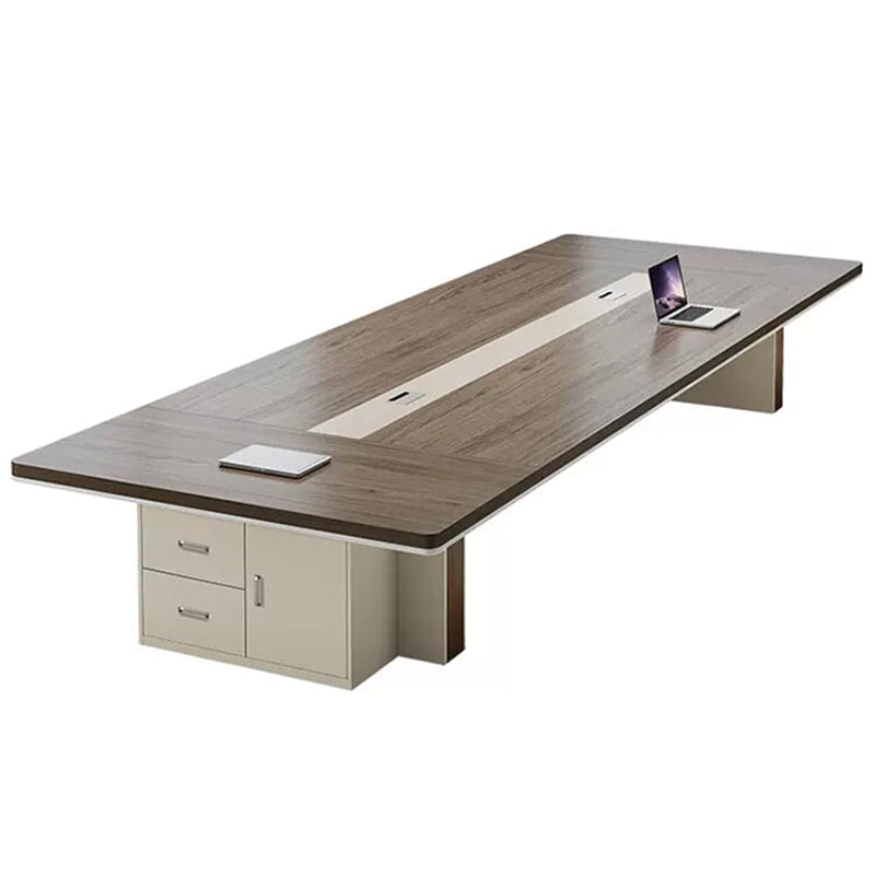 Creative Conference Table With Side Cabinet  HYZ-10100