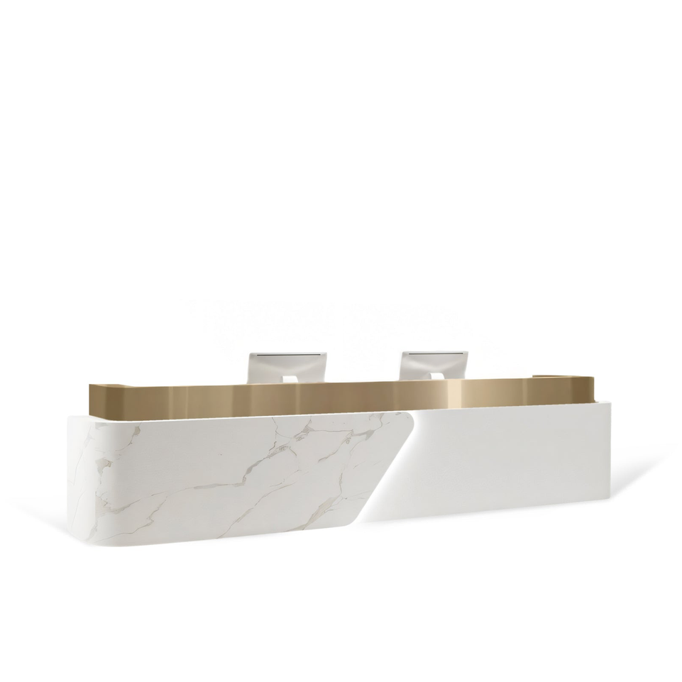 Light luxury Lacquered Reception Desk JDT-1031