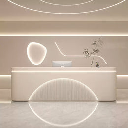 Modern Simple Salon Store Institution Reception Desk JDT-1036