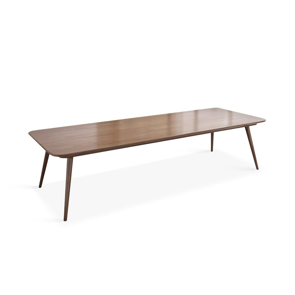 Rectangular Solid Wood Conference Table Modern Office Desk HYZ-1052