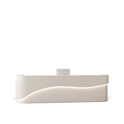 Simple Modern White Company Institution Salon Reception Desk JDT-1054