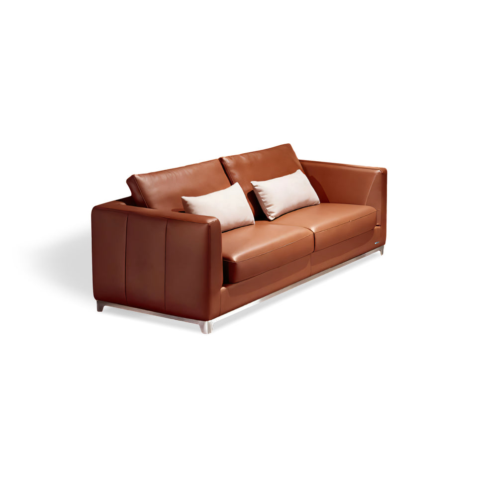 Leather Office Reception Area Lounge Office Sofa BGSF-1019