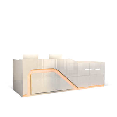 Sleek Bar Counter Store Front Reception Desk JDT-1051