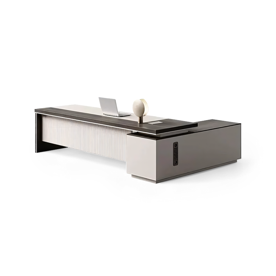 Minimalist Luxe Executive Desk  Office Desk LBZ-7229