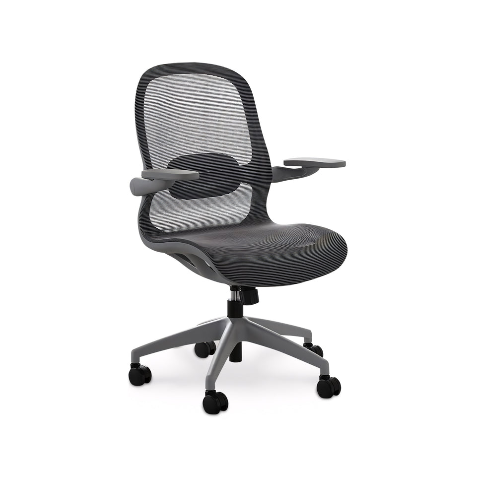 Office Chair With Black Mesh Upholstery Experience Comfort BGY-1051