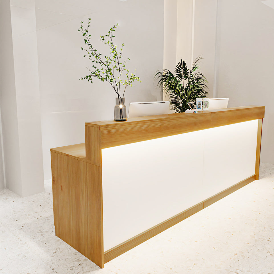 (In Stock) Simple Salon Office Shop Store Institution Reception Desk JDT-004