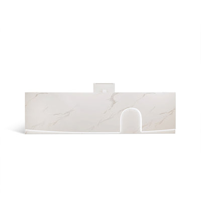 Light Luxury Arc-shaped Counter Reception Desk JDT-2046