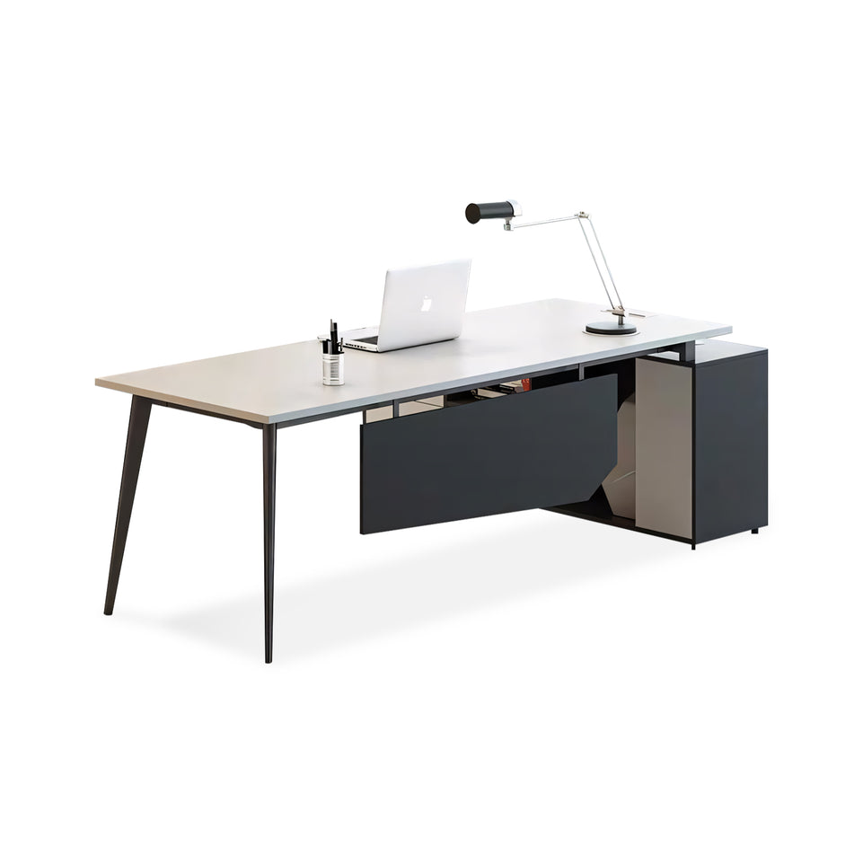 Sleek Executive Desk With Large Storage LBZ-10194