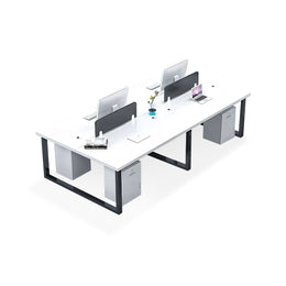 Customized Classic Staff Desk Elevate Your Workspace YGZ-1018