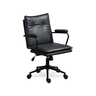 Office Lift Rotating Adjustable Leather With Armrests Chair BGY-1074