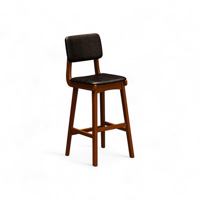 Industrial Style High Solid Wood Bar Stools Clear Bar Music Restaurant Universal CZYZ-2022