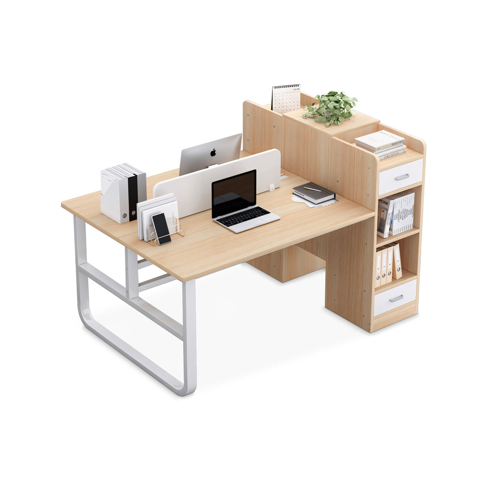 Simple Modern Office Desk And Chair Set for 2 to 4 People YGZ-1023