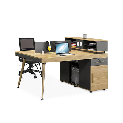 Office Desk And Chair Set 2 Person YGZ-1032