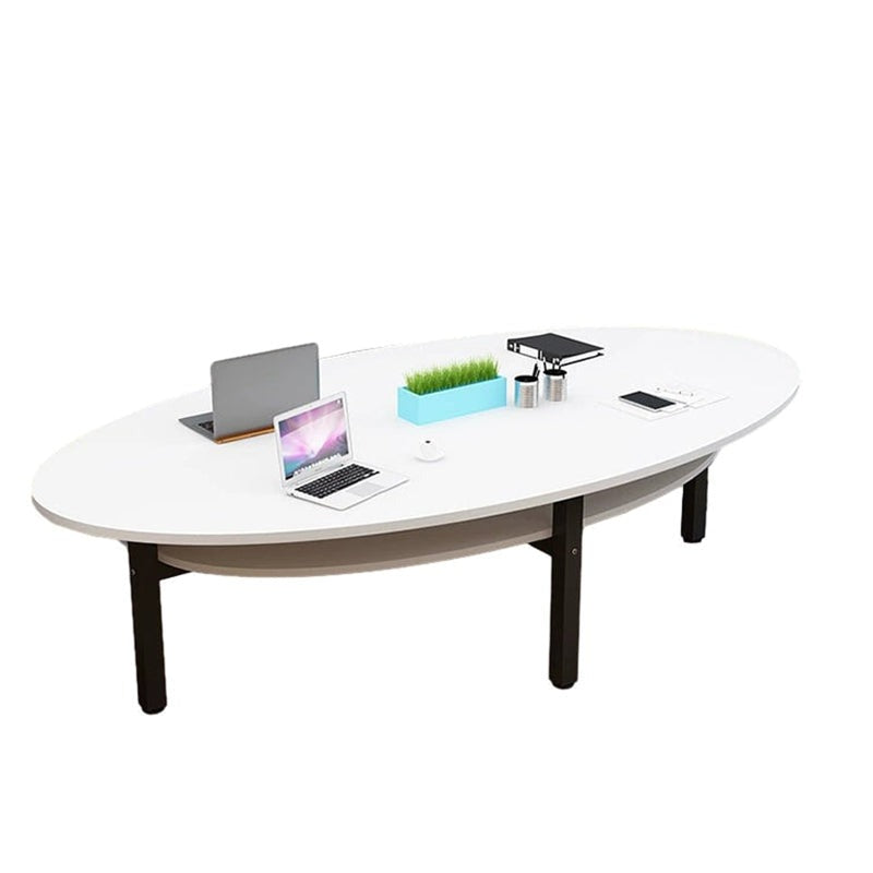 Natural Office Oval Conference Table HYZ-10112