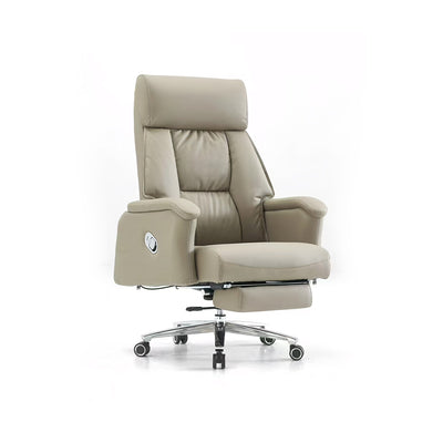Beige Multi-Functional Adjustable Office Chair with Footrest BGY-2078