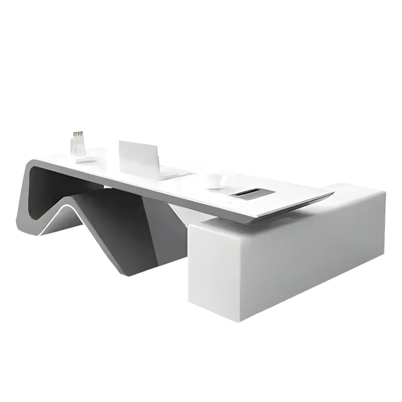 Computer Executive Desk Ⅼ-Shaped With Side Cabinet LBZ-1064