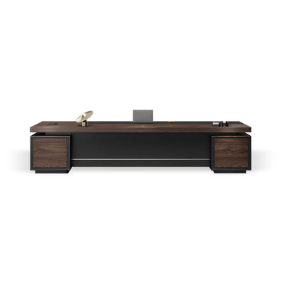 Boss Office Executive Computer Desk With Storage Cabinet LBZ-1027