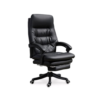 Leather Boss Leather Ergonomic Swivel Chair BGY-1065