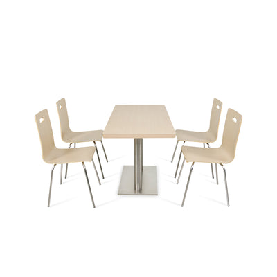 Minimalist Modern Stylish Dining Table and Chair Set CZYZ-2009