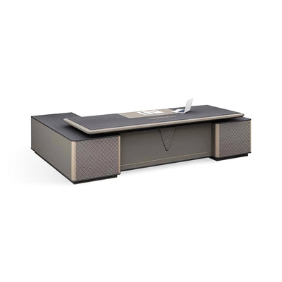 Gray Luxury Executive Desk Presidential Desk LBZ-1092