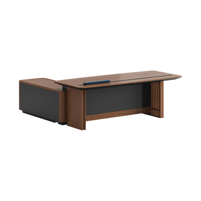 Light Luxury Office Executive Table L-Shape Desk LBZ-1058