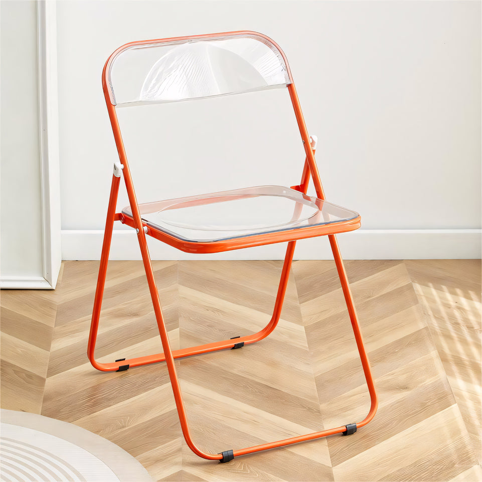 Transparent Folding Chair For Fashion Clothing Stores And Public Areas CZYZ-2010