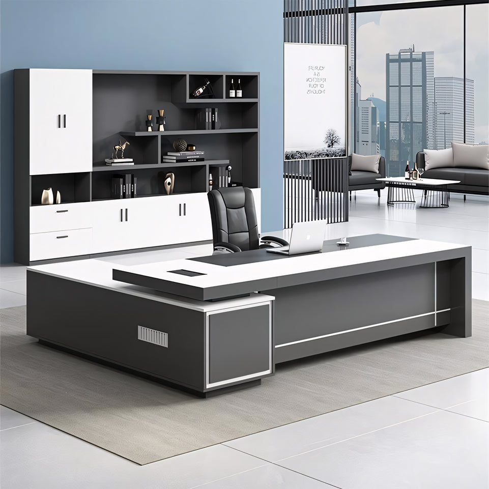 New Manager L Shaped Office Desk LBZ-109