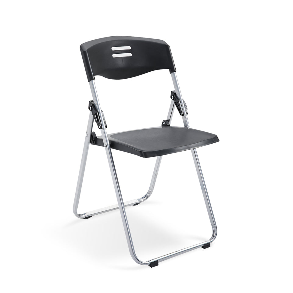 Plastic Steel Frame Integrated Folding Conference Study Chair With Writing Board HYY-2003