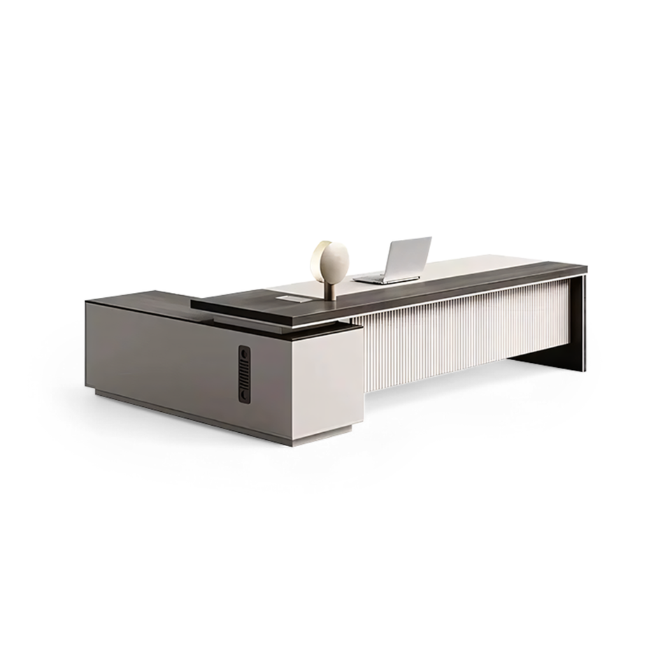 Minimalist Luxe Executive Desk  Office Desk LBZ-7229