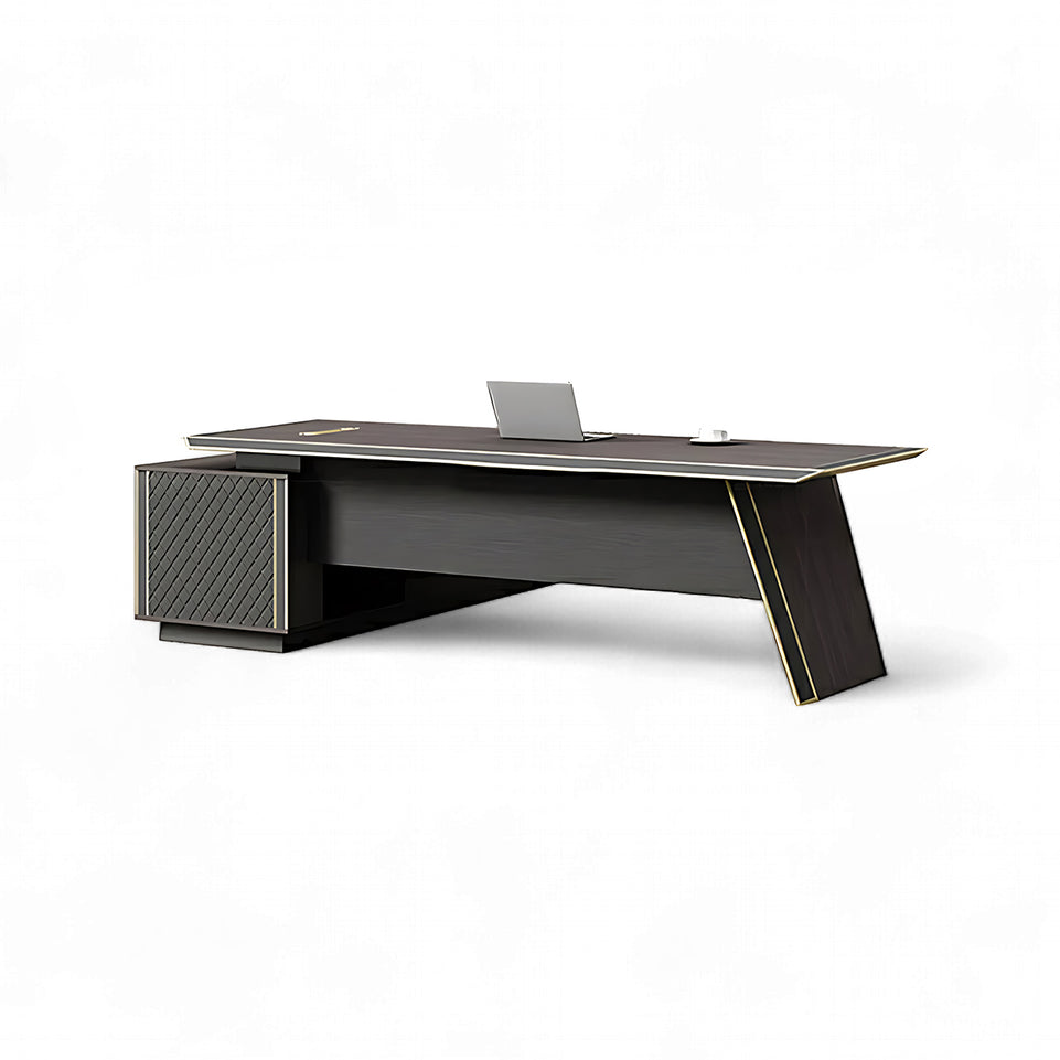 Modern Luxury Executive Desk with Sturdy Base Design LBZ-611