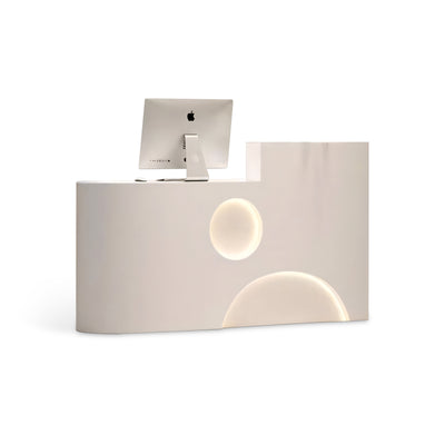 Minimalist Aesthetic Design Small Front Reception Desk JDT-2015