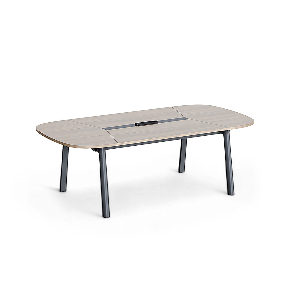 Minimalist Stylish Rectangular Conference Table with Sturdy Leg Design HYZ-503