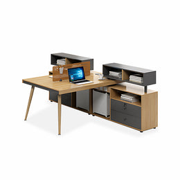 Light Industrial Style Multi-Person Staff Desk Combinations YGZ-767