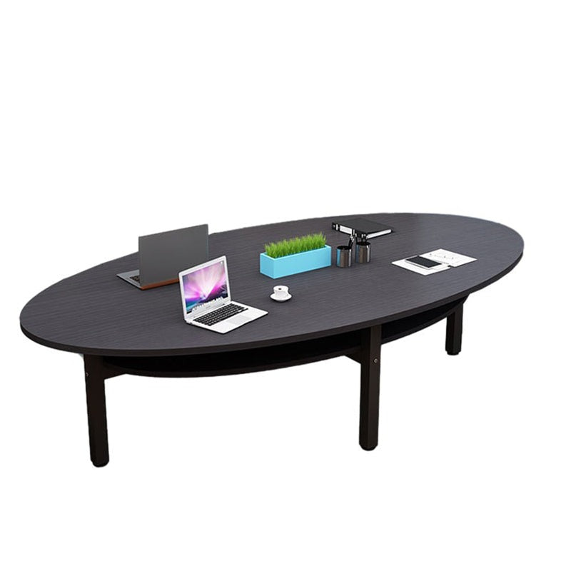 Natural Office Oval Conference Table HYZ-10112