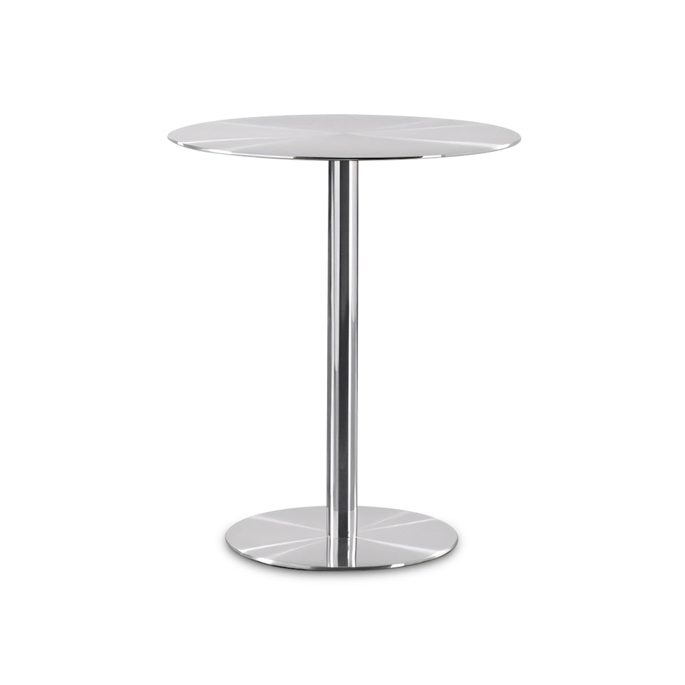 (In Stock) Industrial Style Stainless Steel Table And Chair Set CZYZ-2010