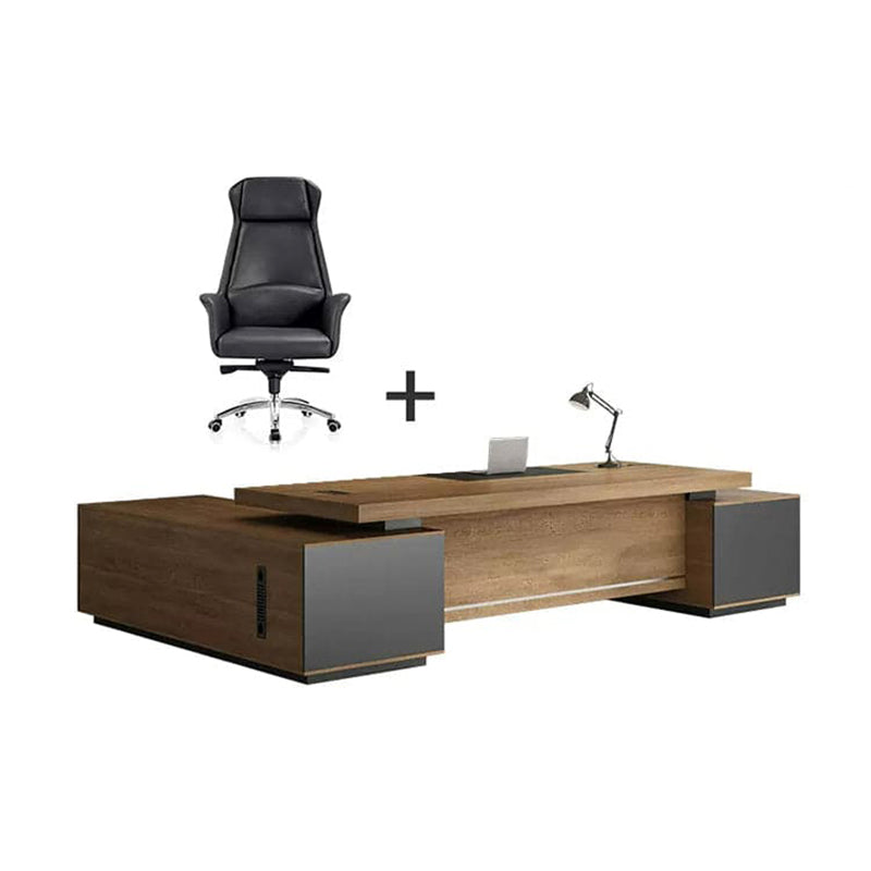 Simple Modern Office President Manager Desk And Chair LBZ-10106