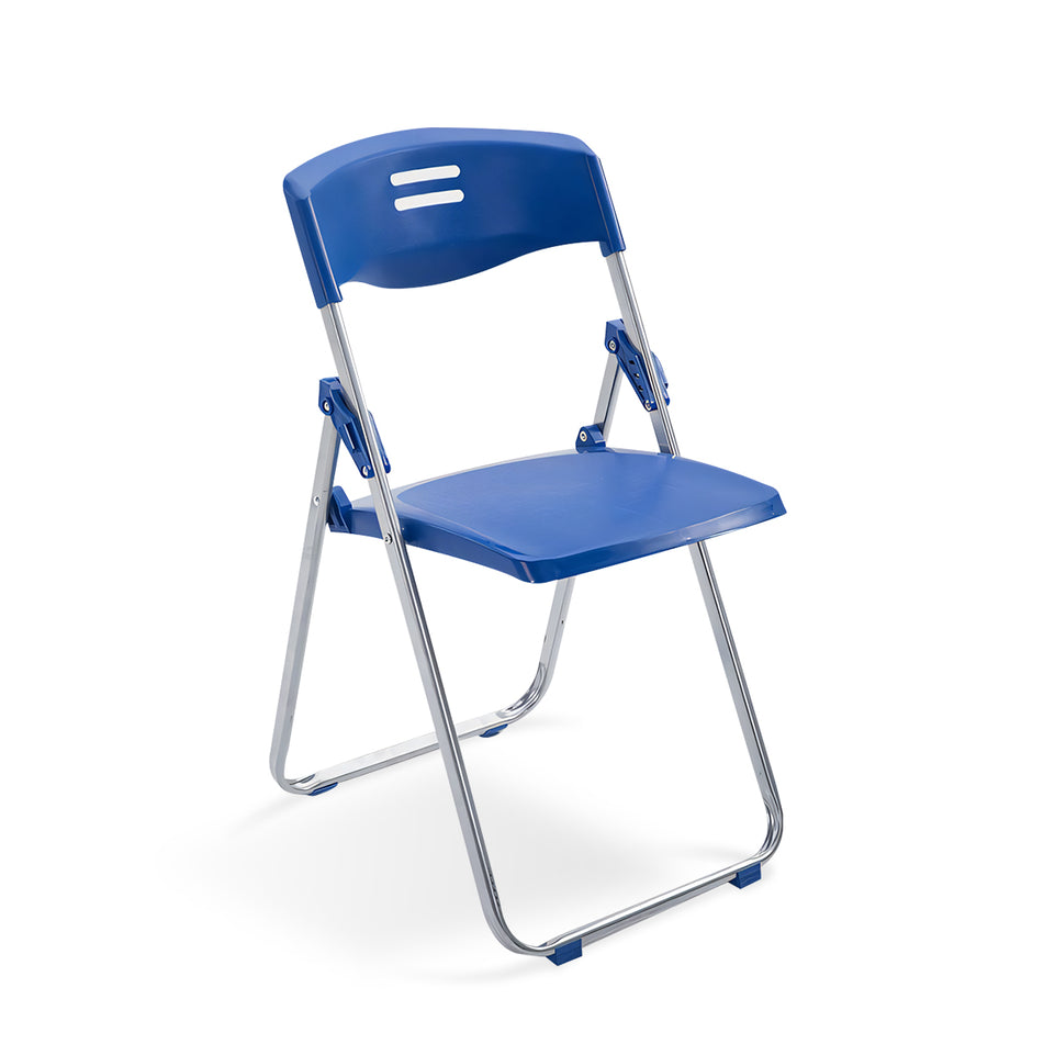 Plastic Steel Frame Integrated Folding Conference Study Chair With Writing Board HYY-2003