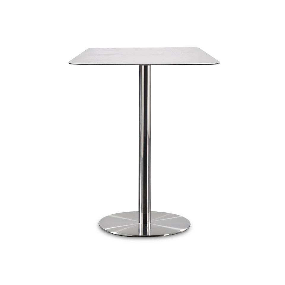 (In Stock) Industrial Style Stainless Steel Table And Chair Set CZYZ-2010