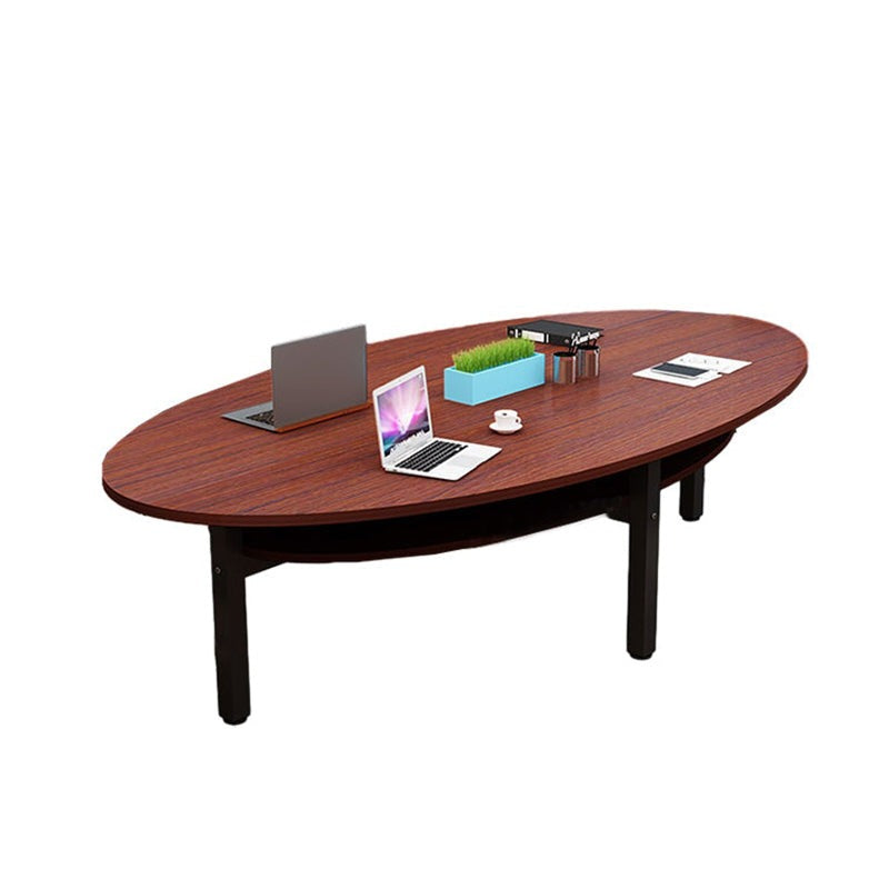 Natural Office Oval Conference Table HYZ-10112