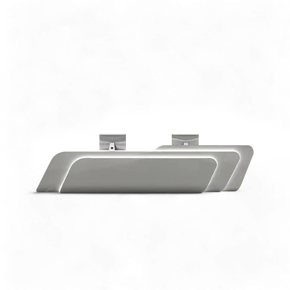 Simple Modern Gym Hotel Lobby Lacquer Reception Desk JDT-2034